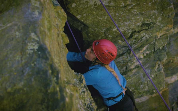 teens rock climbing in baltimore